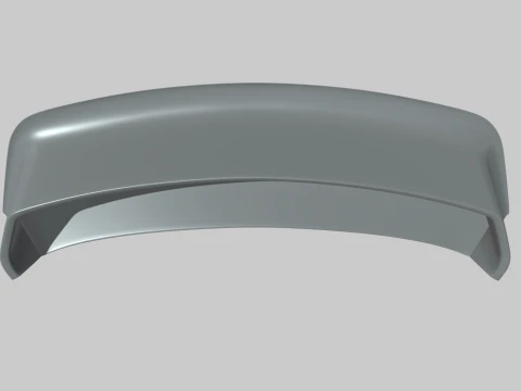 Car Spoiler 029 3D Model