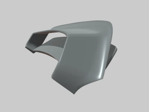 Car Spoiler 029 3D Model