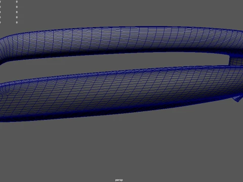 Car Spoiler 029 3D Model