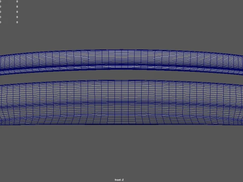 Car Spoiler 029 3D Model
