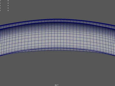 Car Spoiler 029 3D Model