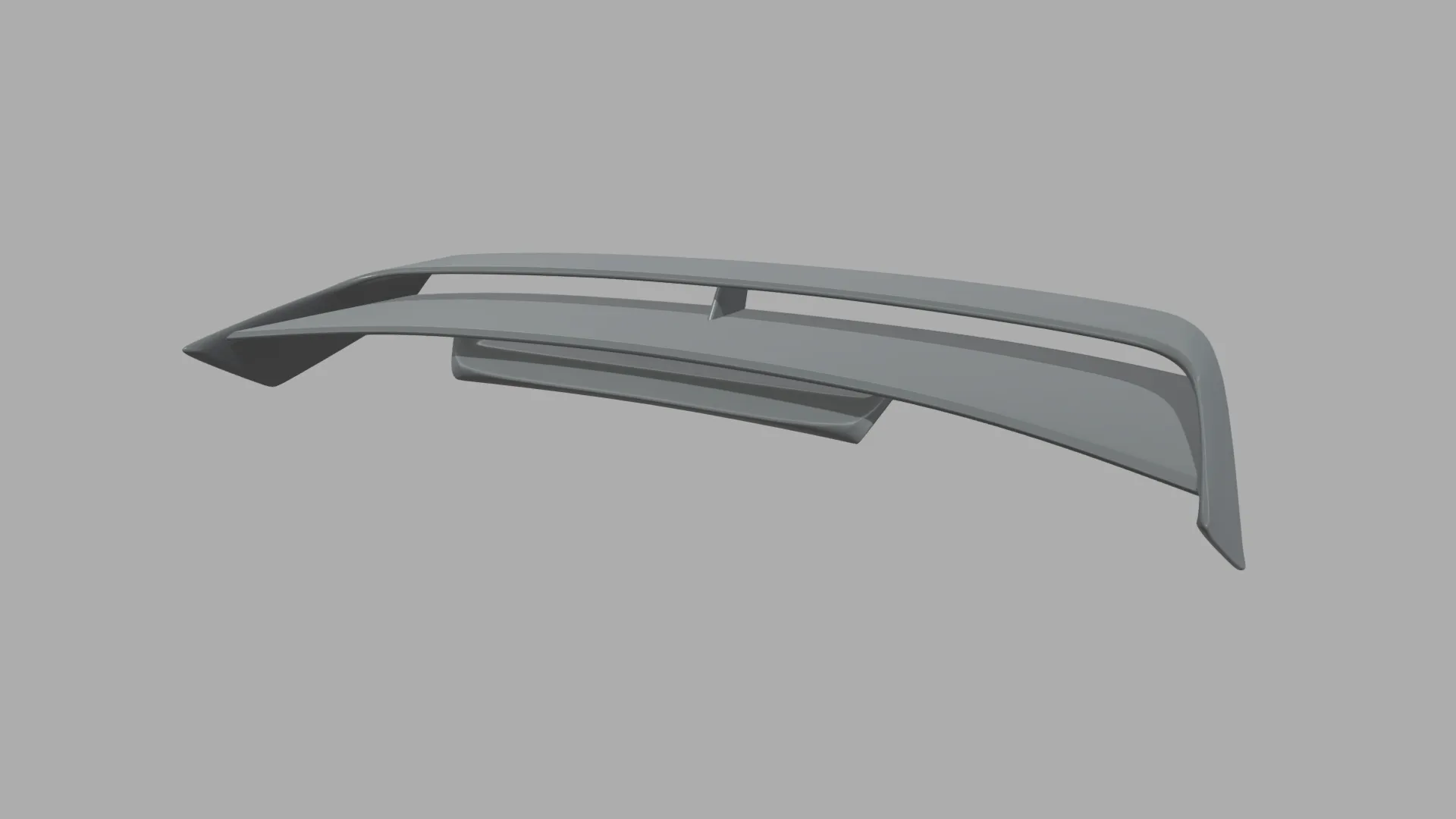 Car Spoiler 030 3D Model .c4d .max .obj .3ds .fbx .stl .blend 