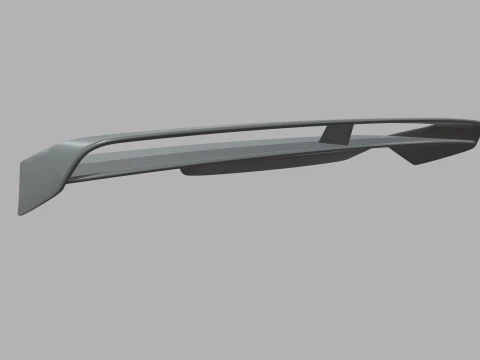 Car Spoiler 030 3D Model