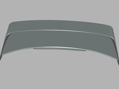 Car Spoiler 030 3D Model