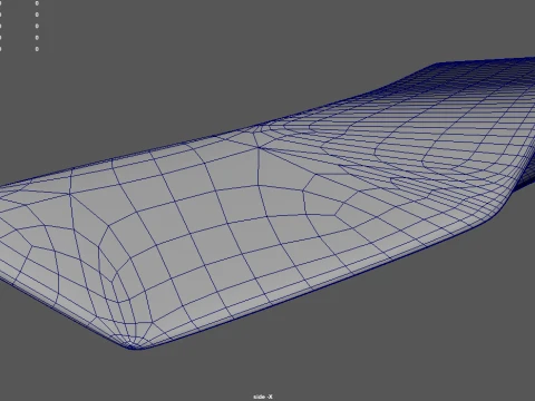 Car Spoiler 030 3D Model