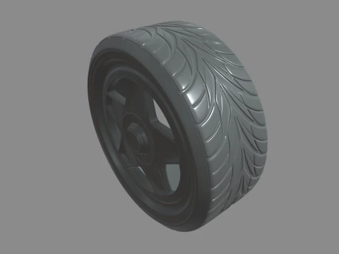 Wheel 08 3D Model