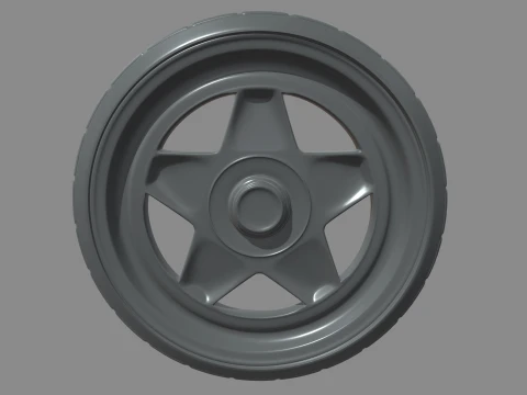 Wheel 08 3D Model
