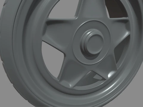 Wheel 08 3D Model