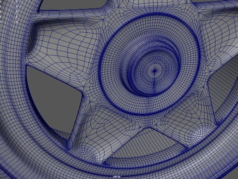 Wheel 08 3D Model