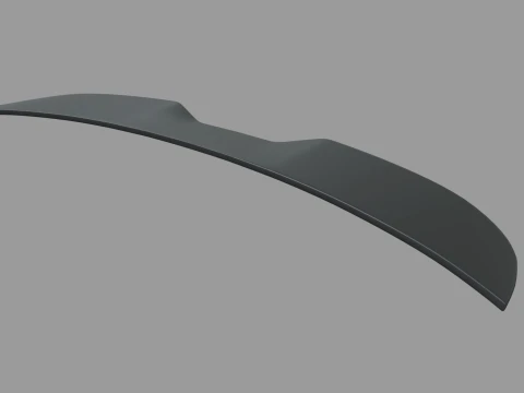 Spoiler de carro 032 Audi A1 Modelo 3D