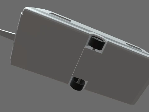 Low Poly Large Caravan 01 3D Model