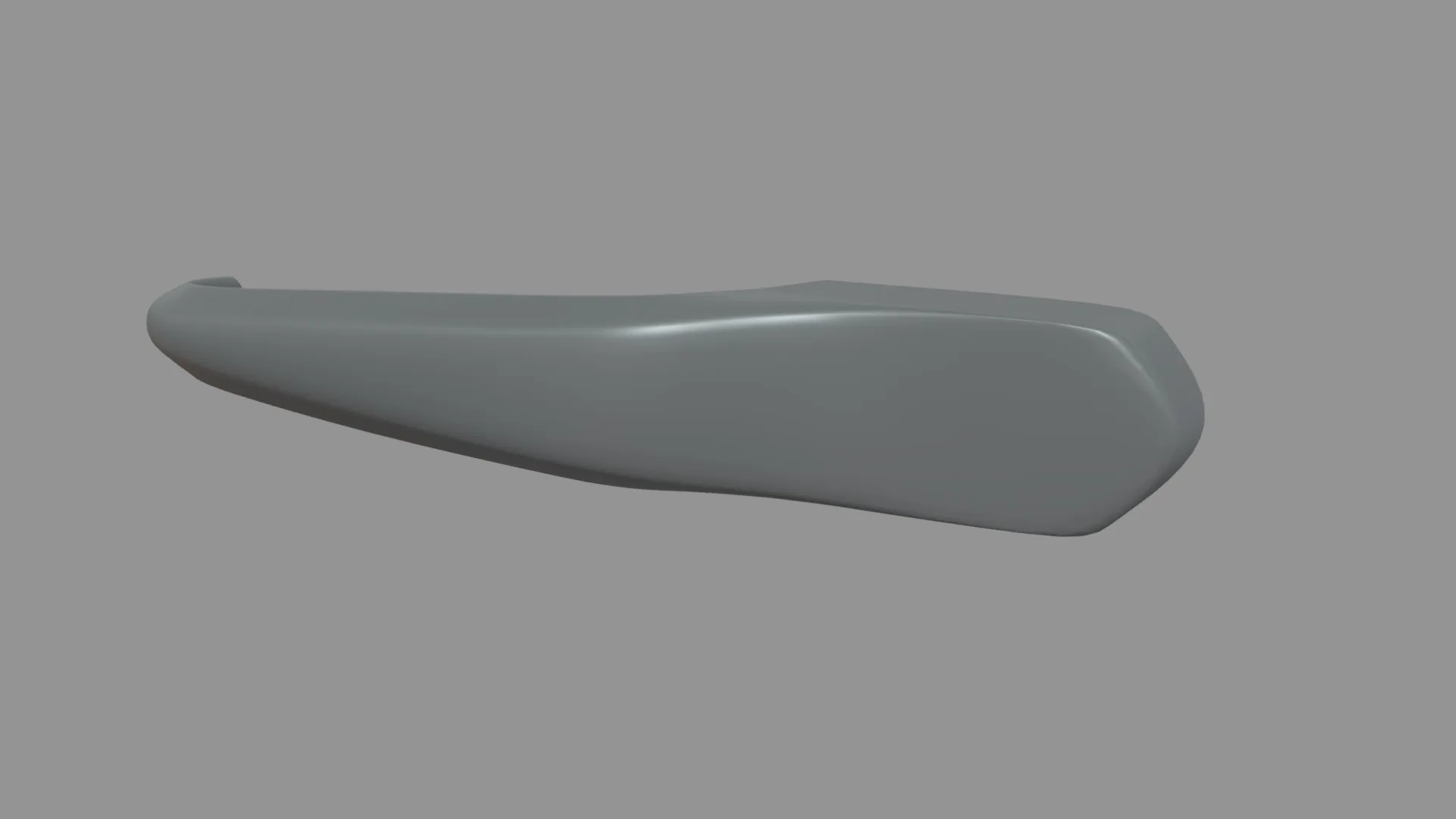 Car Door Handle 08 3D Model .c4d .max .obj .3ds .fbx .stl .blend 