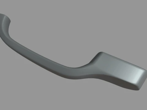 Car Door Handle 08 3D Model