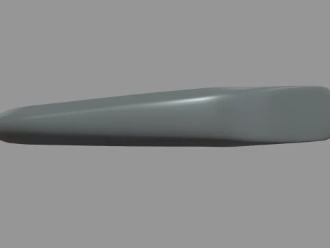 Car Door Handle 08 3D Model