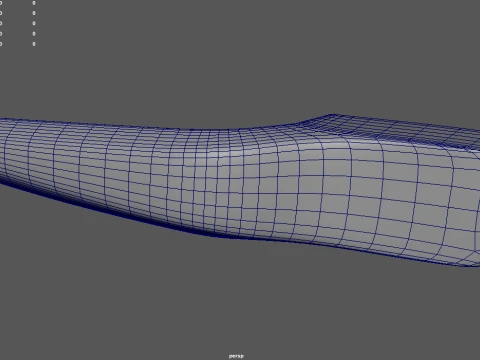 Car Door Handle 08 3D Model