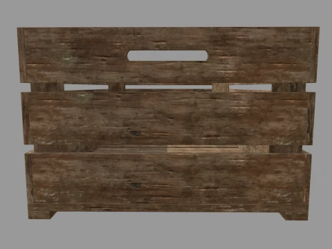 Fruit Box 01 3D Model