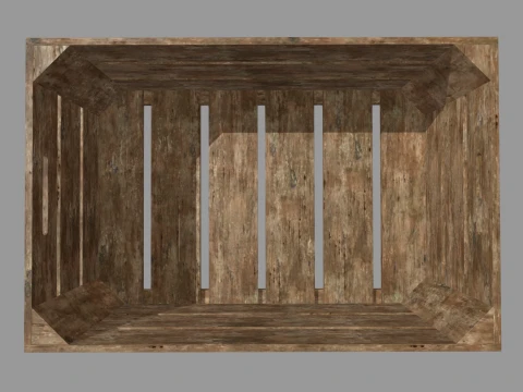 Fruit Box 01 3D Model