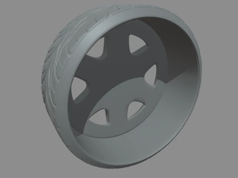 Wheel 09 3D Model