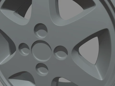 Wheel 09 3D Model