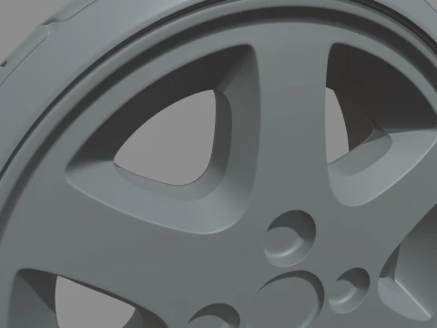 Wheel 09 3D Model