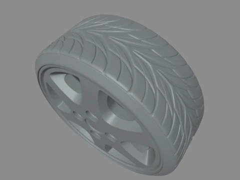 Wheel 09 3D Model