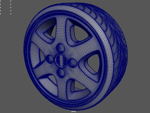 Wheel 09 3D Model