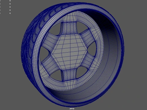 Wheel 09 3D Model