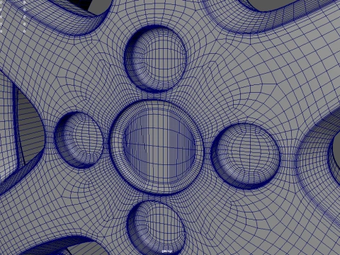 Wheel 09 3D Model