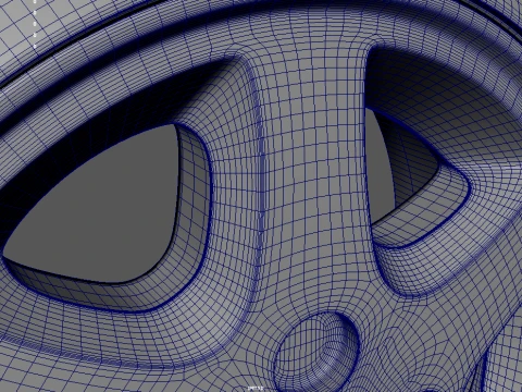 Wheel 09 3D Model