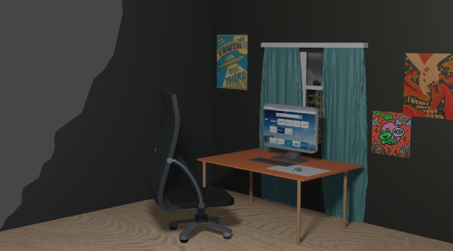 Room 3Dモデル .c4d .max .obj .3ds .fbx .stl .blend