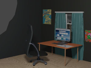 Habitaci&oacute;n Modelo 3D