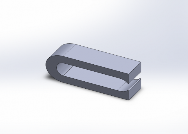 Clip cable usb 3Dプリントモデル .c4d .max .obj .3ds .fbx .stl .blend 