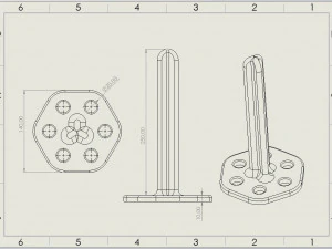 PAPER TOWEL HOLDER 3D Print Model
