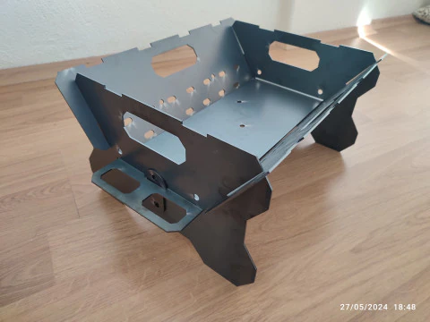 PORTABLE BBQ BARBECUE FIRE 3D Model