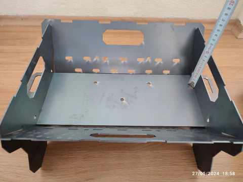 PORTABLE BBQ BARBECUE FIRE 3D Model