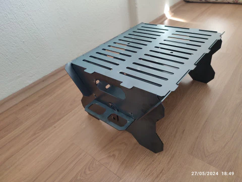 PORTABLE BBQ BARBECUE FIRE 3D Model