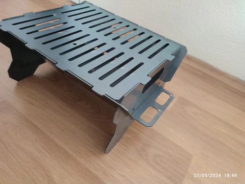 PORTABLE BBQ BARBECUE FIRE 3D Model