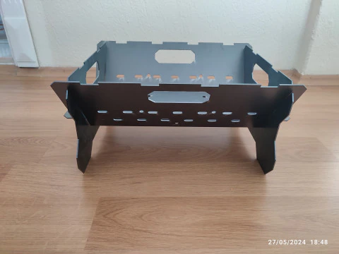 PORTABLE BBQ BARBECUE FIRE 3D Model