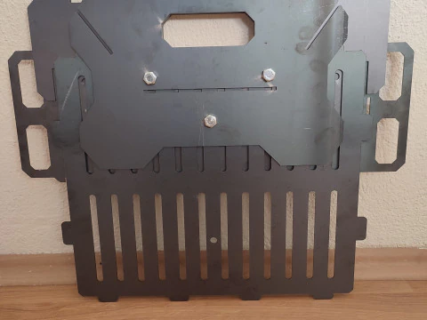 PORTABLE BBQ BARBECUE FIRE 3D Model