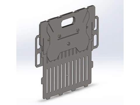 PORTABLE BBQ BARBECUE FIRE 3D Model