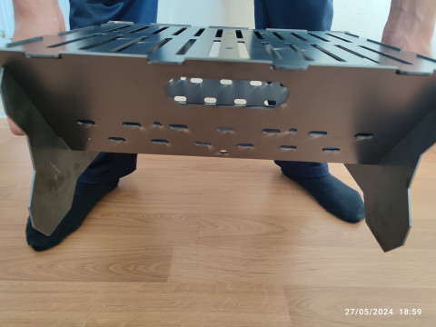 PORTABLE BBQ BARBECUE FIRE 3D Model