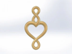 Coulomb Heart 3D Model
