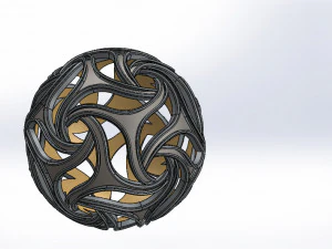 Geweven bol 3D Model