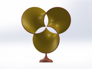 Statuette Mobius Modèle 3D