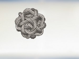A ball of thread 3D मॉडल