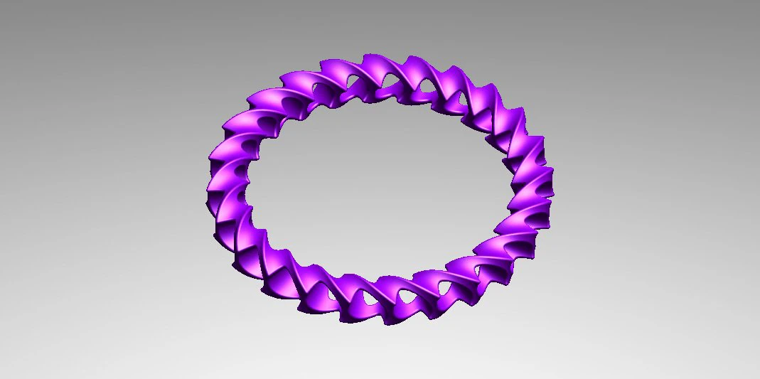 Bracelet 3D Model .c4d .max .obj .3ds .fbx .stl .blend 