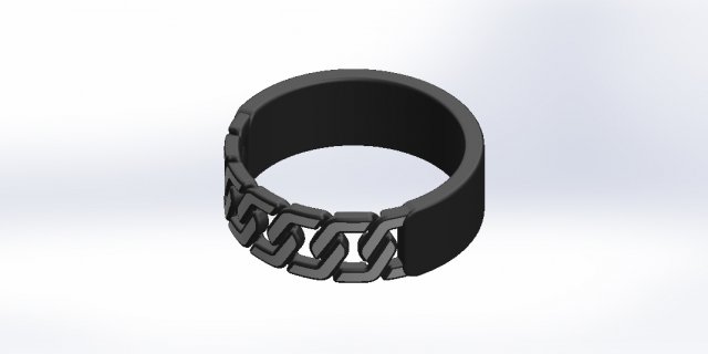 Ring Chain Modello 3D .c4d .max .obj .3ds .fbx .stl .blend 