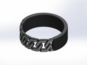 Ring Chain Modèle 3D