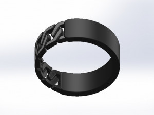 Ring Chain Modello 3D