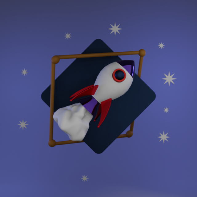 Rocket Modèle 3D .c4d .max .obj .3ds .fbx .stl .blend 